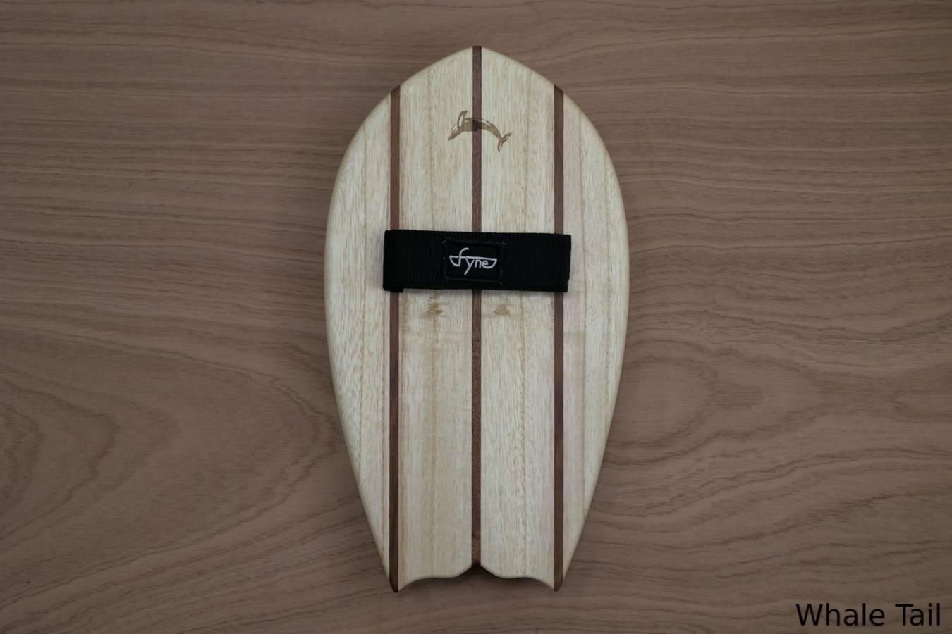 Whale Tail wooden handplane handmade by Fyne Boat Kits