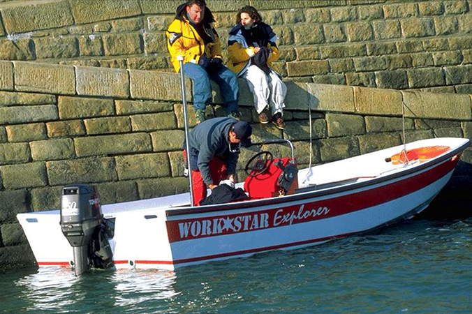 The Workstar 17 is a small garvey motorboat designed as a workboat, rescue boat or fishing boat