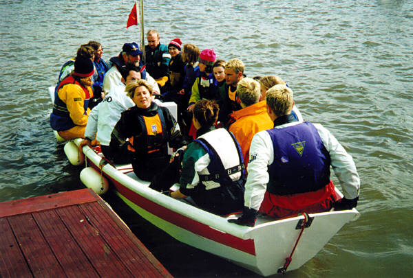 The Workstar 17 is a small garvey motorboat designed as a workboat, rescue boat or fishing boat