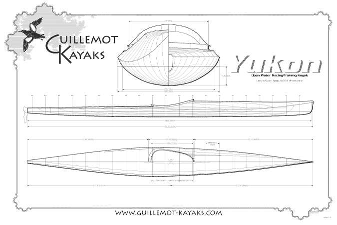 Yukon Racing Sea Kayak - Fyne Boat Kits